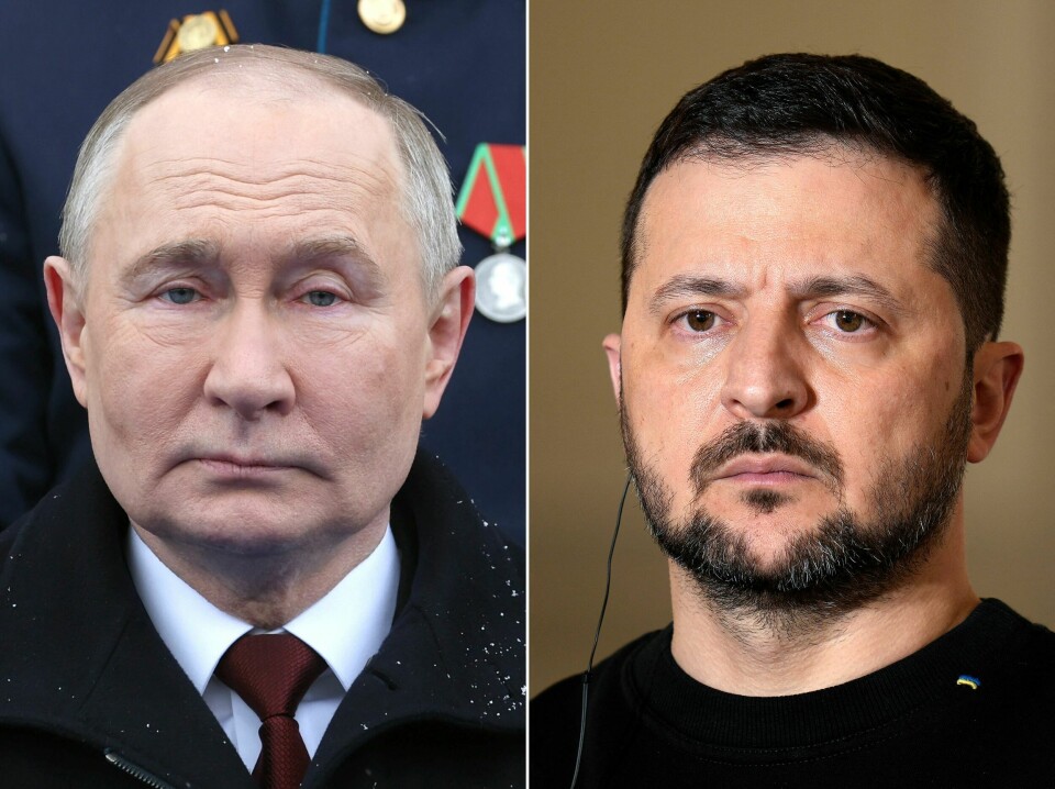 Vladimir Putin og Volodymyr Zelenskyj kan møtes i Istanbul torsdag. Vladimir Putin og Volodymyr Zelenskyj kan møtes i Istanbul torsdag.
