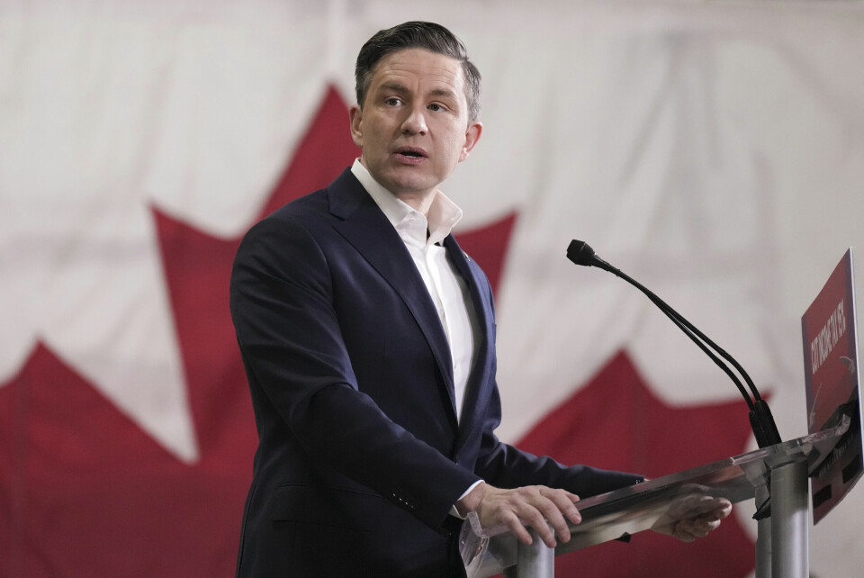 Lederen av det konservative partiet i Canada, Pierre Poilievre. Lederen av det konservative partiet i Canada, Pierre Poilievre. Foto: Chris Young / The Canadian Press via AP / NTB