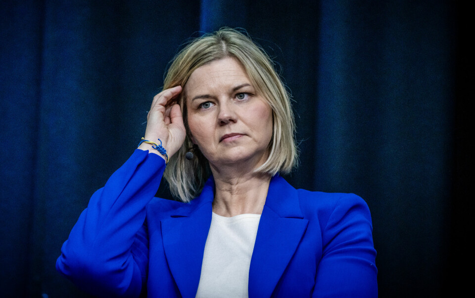 Guri Melby (V) har en jobb foran seg med å overbevise det norske folk, viser en ny meningsmåling. Guri Melby (V) har en jobb foran seg med å overbevise det norske folk, viser en ny meningsmåling. Foto: Ole Berg-Rusten / NTB