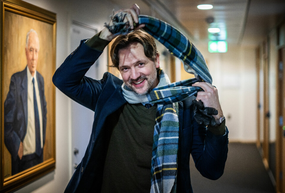 Ulstein tar over et parti som for tiden laver rett under sperregrensen på mange meningsmålinger. Ulstein tar over et parti som for tiden laver rett under sperregrensen på mange meningsmålinger. Foto: Ole Berg-Rusten / NTB