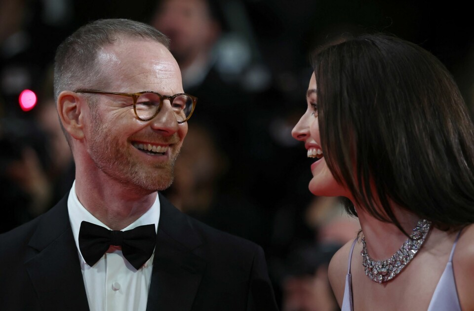 Det er andre gang Joachim Trier og Renate Reinsve deltar sammen i Cannes. Sisgt gang ble det skuespillerpris til Reinsve.(Stephane Mahe/Reuters) Cannes