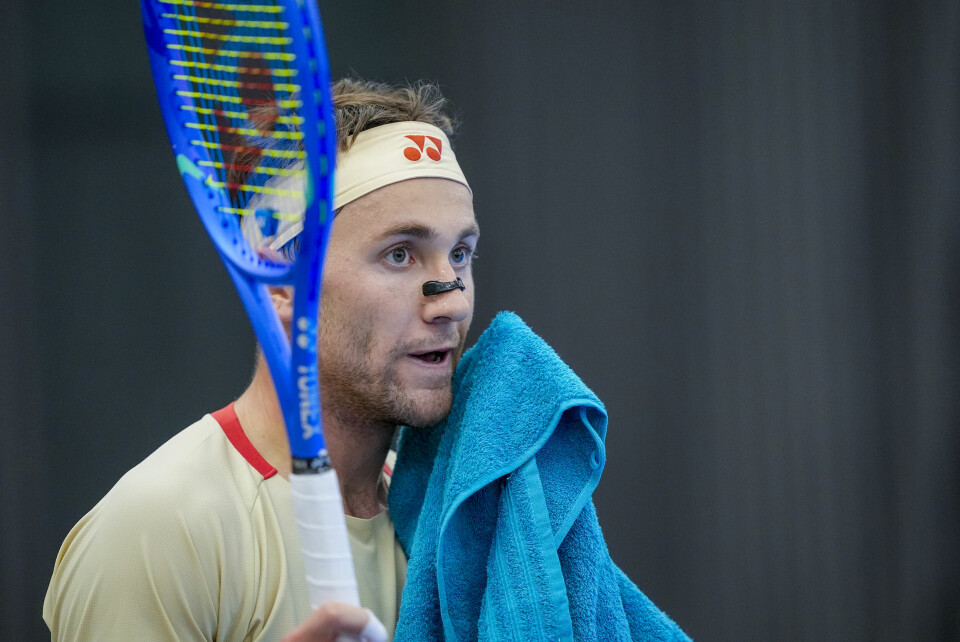 Casper Ruud røk på et kjedelig tap for Holger Rune i Barcelona. Casper Ruud og Norge må slå tilbake hvis det skal bli avansement i Davis Cup. Foto: Lise Åserud / NTB