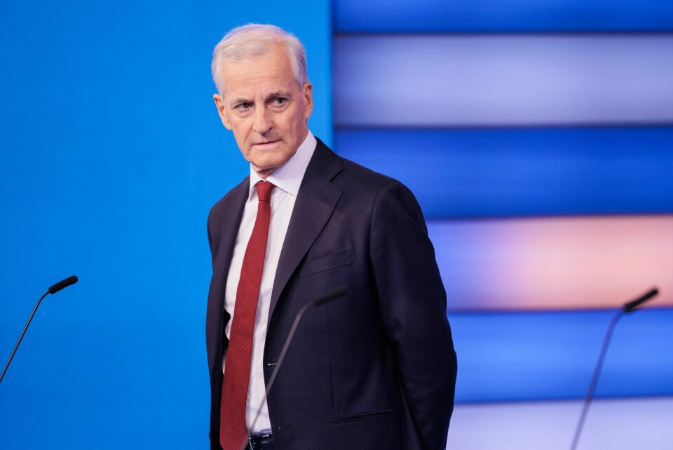 Arbeiderpartiets partileder Jonas Gahr Støre før debatten på NRK.(Jonas Been Henriksen/NTB) Arbeiderpartiets partileder Jonas Gahr Støre før debatten på NRK.