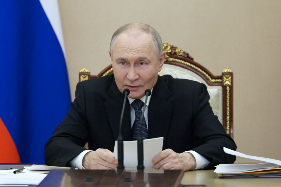 Russlands president Vladimir Putin.(Gavriil Grigorov/Reuters) Russian President Vladimir Putin chairs a meeting of the Military-Industrial Commission in Moscow, Russia April 23, 2025. Sputnik/Gavriil Grigorov/Pool via REUTERS ATTENTION EDITORS - THIS IMAGE WAS PROVIDED BY A THIRD PARTY.