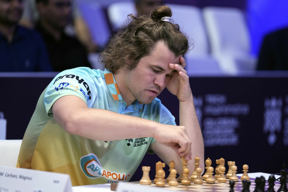 Magnus Carlsen vant den første av årets to Champions Chess-turneringer. Magnus Carlsen vant den første av årets to Champions Chess-turneringer. Foto: Kamran Jebreili, AP / NTB