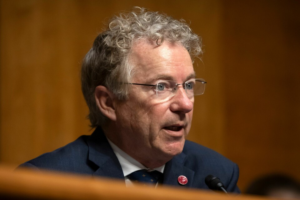 Den republikanske senatoren Rand Paul fra delstaten Kentucky ønsker ikke å stemme for Trumps lovforslag i sin nåværende form.(Mark Schiefelbein/AP/NTB/AP) Den republikanske senatoren Rand Paul fra delstaten Kentucky ønsker ikke å stemme for Trumps lovforslag i sin nåværende form.