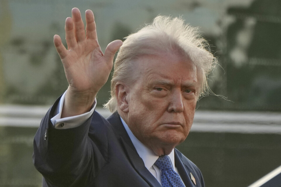 President Donald Trump snakker om utsiktene for handelskrigen med Kina i et stort intervju med Time magazine. President Donald Trump snakker om utsiktene for handelskrigen med Kina i et stort intervju med Time magasine. Foto: Jacquelyn Martin / AP / NTB