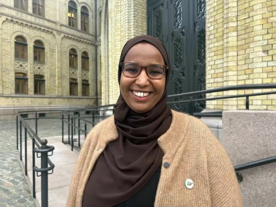 SVs helsepolitiske talsperson., Marian Hussein, har begynt å gjennomføre vedtak fra SVs landsmøte.(Hennika Lillo-Stenberg/FriFagbevegelse) Marian Hussein til FF-sak om vikarer i helsevesenet.SVs helsepolitiske talsperson., Marian Hussein, har begynt å gjennomføre vedtak fra SVs landsmøte.Foto: Hennika Lillo-Stenberg/FriFagbevegelse