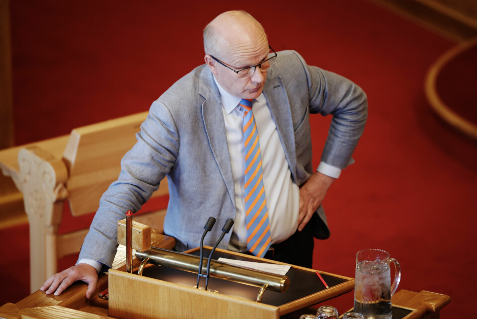 Forsvarspolitisk talsperson Hårek Elvenes i Høyre er kritisk til regjeringens informasjonsnivå rundt etableringen av et nytt luftoperasjonssenter for Nato i Norge. Foto: Rodrigo Freitas / NTB Høyres forsvarspolitiske talsperson Hårek Elvenes (H) sier Forsvaret behøver kraftig oppgradering i årene framover. Foto: Rodrigo Freitas / NTB
