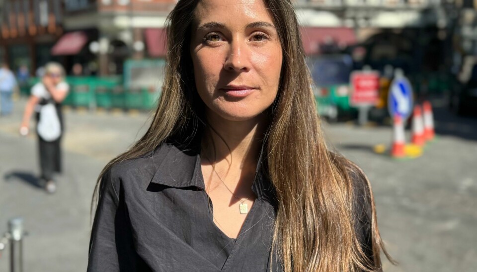 Iselin Németh Winther er forsker ved Fridtjof Nansens Institutt og følger Grønland-spørsmålet tett. Her avbildet i London i tirsdag, på delegasjonsreise i regi av Atlanterhavskomiteen.(Jørn H. Skjærpe) Iselin Németh Winther er forsker ved Fridtjof Nansens Institutt og følger Grønland-spørsmålet tett. Her avbildet i London i tirsdag, på delegasjonsreise i regi av Atlanterhavskomiteen.
