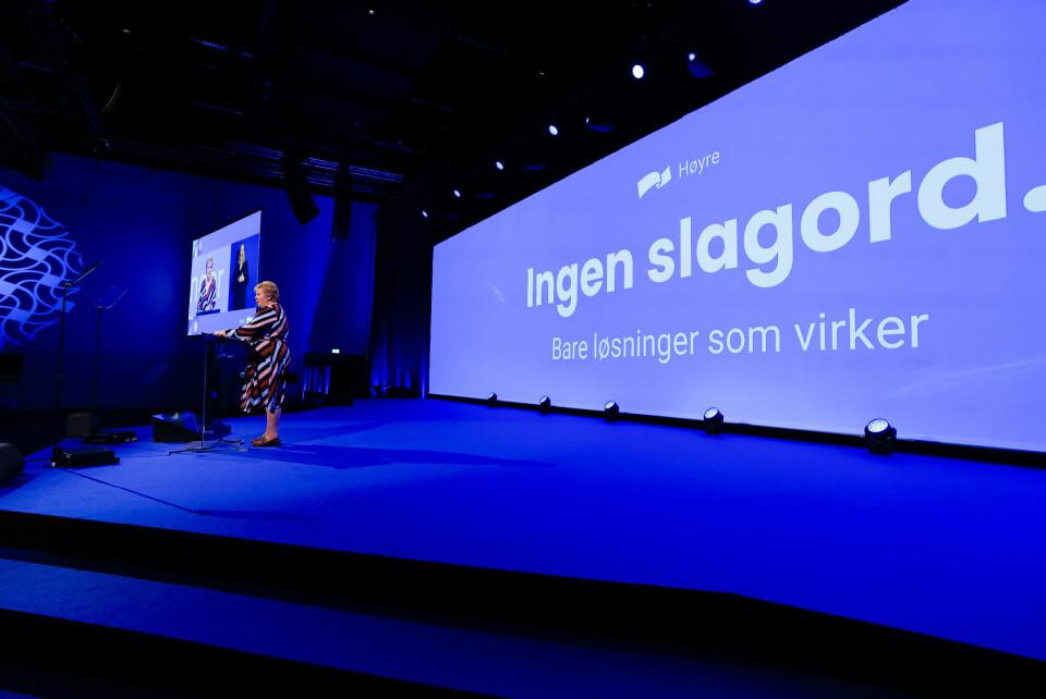 Forrige gang Høyre styrte landet, fikk vi flere fattige – og like mange uføre. Denne oppskriften vil Høyre gjenta om de kommer til makten til høsten, skriver Helle Cecilie Palmer. Forrige gang Høyre styrte landet, fikk vi flere fattige – og like mange uføre. Denne oppskriften vil Høyre gjenta om de kommer til makten til høsten, skriver Helle Cecilie Palmer.