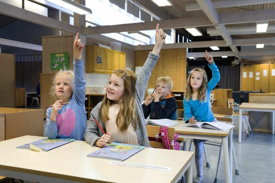 Jeg har hatt over tusen elever, og hver eneste en var evnerik, skriver Kjetil Dybvik. Elever i klassesituasjon på barneskole