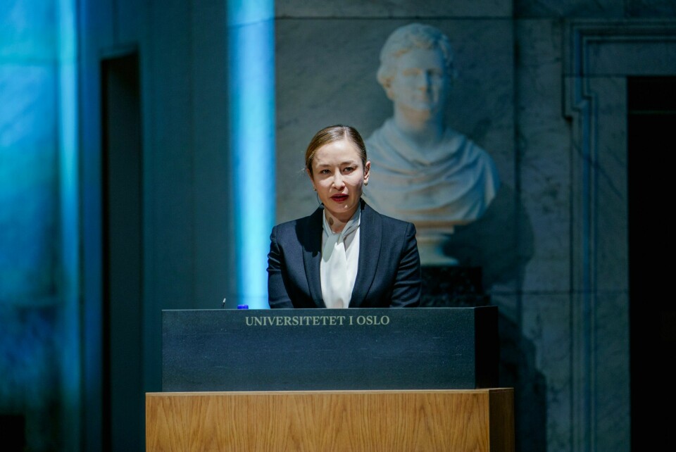 Katarzyna Zysk, professor ved Institutt for forsvarsstudier.(Stian Lysberg Solum/NTB/NTB) Katarzyna Zysk, professor ved Institutt for forsvarsstudier.