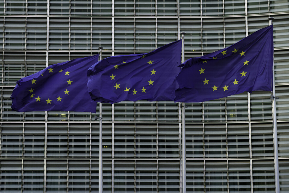 Andelen som er for norsk EU-medlemskap, har økt, viser en ny måling. Det blåser friskt i EU om hvilken ordlyd som skal velges i en uttalelse om Gaza-konflikten på EU-toppmøtet. Foto: Cornelius Poppe / NTB