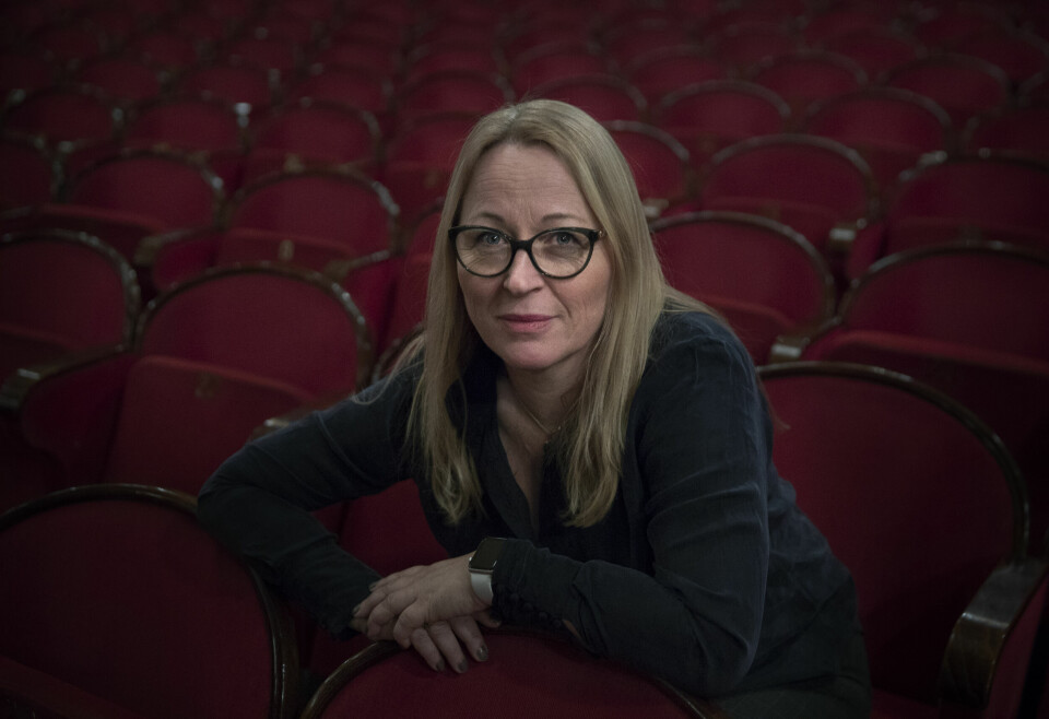 Marit Moum Aune (60) er ansatt som ny teatersjef ved Nationaltheatret fra 2027. Bildet er fra 2018 i forbindelse med teaterstykket «Engler i Amerika» på Nationaltheatret. Marit Moum Aune (60) er ansatt som ny teatersjef ved Nationaltheatret fra 2027. Bildet er fra 2018 i forbindelse med teaterstykket «Engler i Amerika» på Nationaltheatret. Foto: Ole Berg-Rusten / NTB