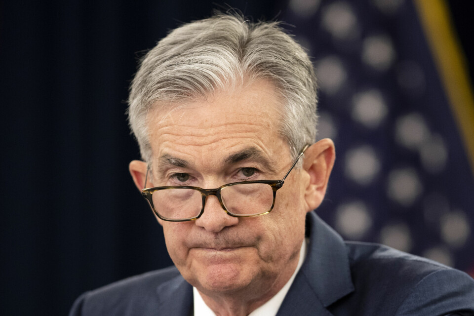 President Donald Trump avviser at han har planer om å sparke sentralbanksjef Jerome Powell (bildet) og viser til at hans periode uansett utløper om ett år. President Donald Trump avviser at han har planer om å sparke sentralbanksjef Jerome Powell (bildet) og viser til at hans periode uansett utløper om ett år. Foto: AP / NTB