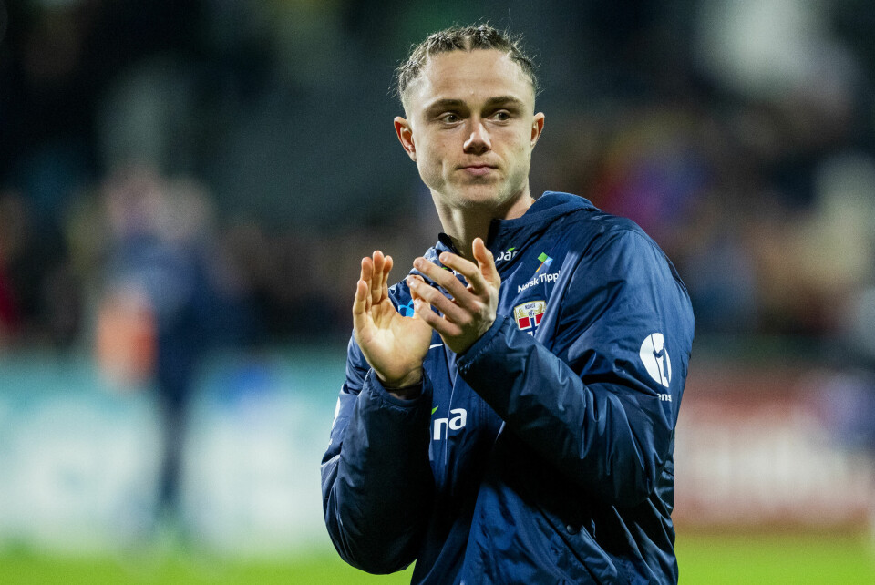 Thelonious Aasgaard rykket ned med Luton. Nå ber landslagssjef Ståle Solbakken han om å skifte klubb Thelo Aasgaard rykket ned med Luton. Foto: Fredrik Varfjell / NTB