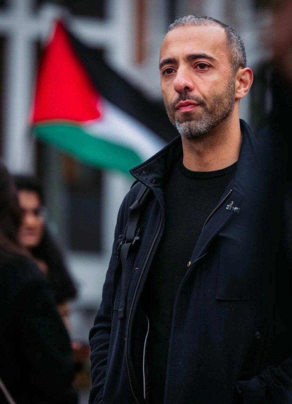Rami Samandar, talsperson i Aksjonsgruppa for Palestina og styremedlem i Palestinakomiteen i Oslo.(Alta Dar) Rami Samandar, talsperson i Aksjonsgruppa for Palestina og styremedlem i Palestinakomiteen i Oslo.