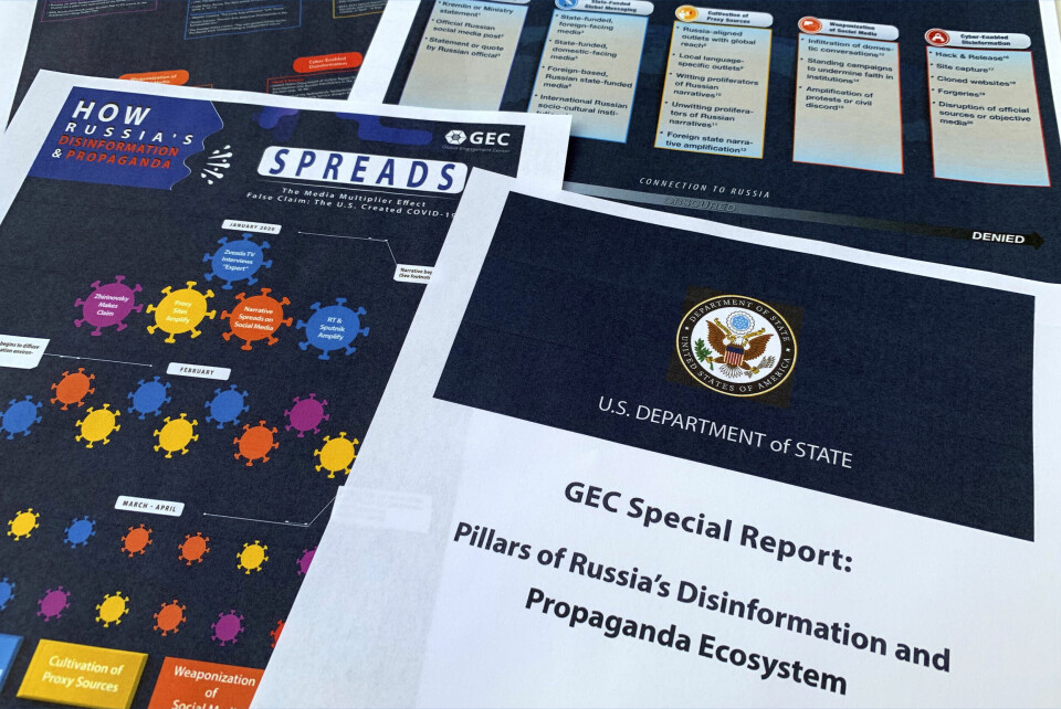 Pentagon vil ikke kommentere om amerikansk cyberovervåking av Russland er satt på vent. Pentagon vil ikke kommentere om amerikansk cyberovervåking av Russland er satt på vent. Foto: Jon Elswick/AP/NTB