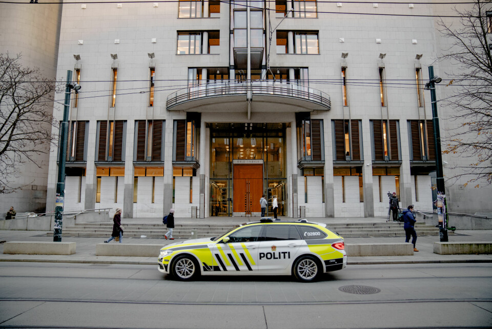 Rettssaken går i Oslo tingrett. En mann må møte i Oslo tingrett i mars, tiltalt for vold mot sønnen etter at han sto fram som homofil. Foto: Stian Lysberg Solum / NTB