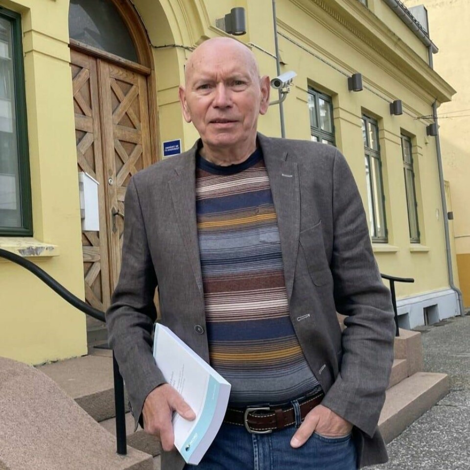 Olav Levin Johansen, tidligere fengselsførstebetjent og nå med ph.d. i studier av profesjonspraksis.(Lars Inge Skrede/Sunnmørsposten) Olav Levin Johansen, tidligere fengselsførstebetjent og nå med ph.d. i studier av profesjonspraksis.