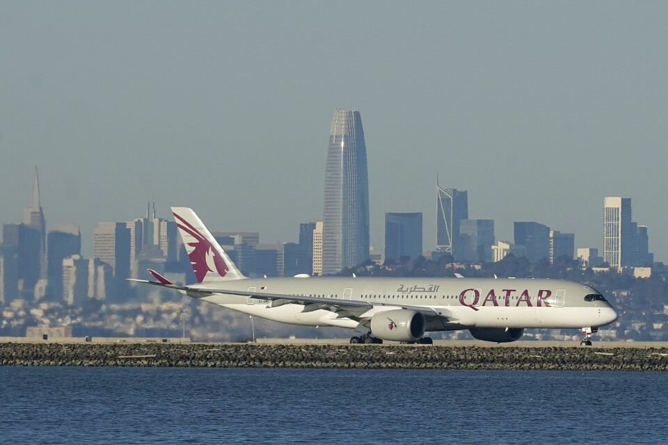 Det var på et Qatar Airways-fly hendelsen fant sted. Det var på et Qatar Airways-fly hendelsen fant sted. Foto: Jeff Chiu / AP / NTB