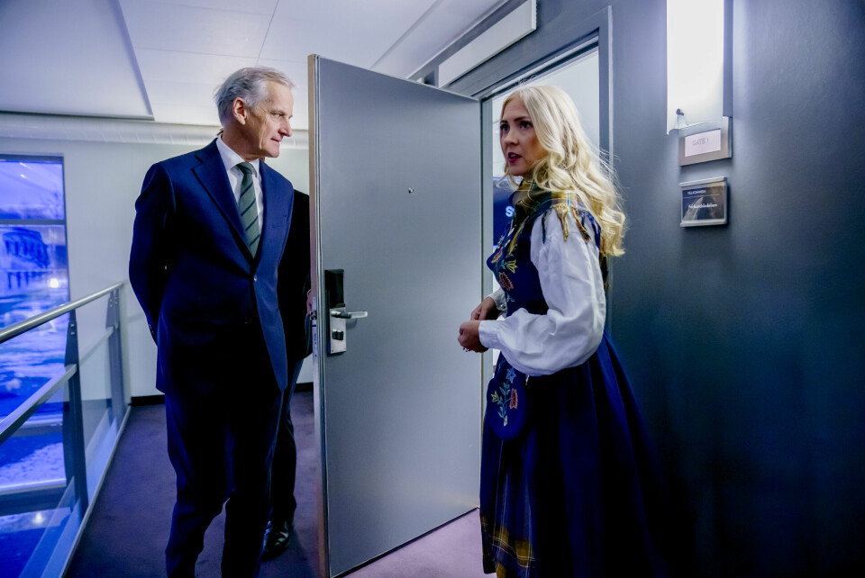 Lill Sverresdatter Larsen mener statsminister Jonas Gahr Støre (Ap) og regjeringen ikke jobber raskt nok med oppdaterte yrkesskaderegler. Lill Sverresdatter Larsen mener statsminister Jonas Gahr Støre (Ap) og regjeringen ikke jobber raskt nok med oppdaterte yrkesskaderegler. Foto: Stian Lysberg Solum / NTB