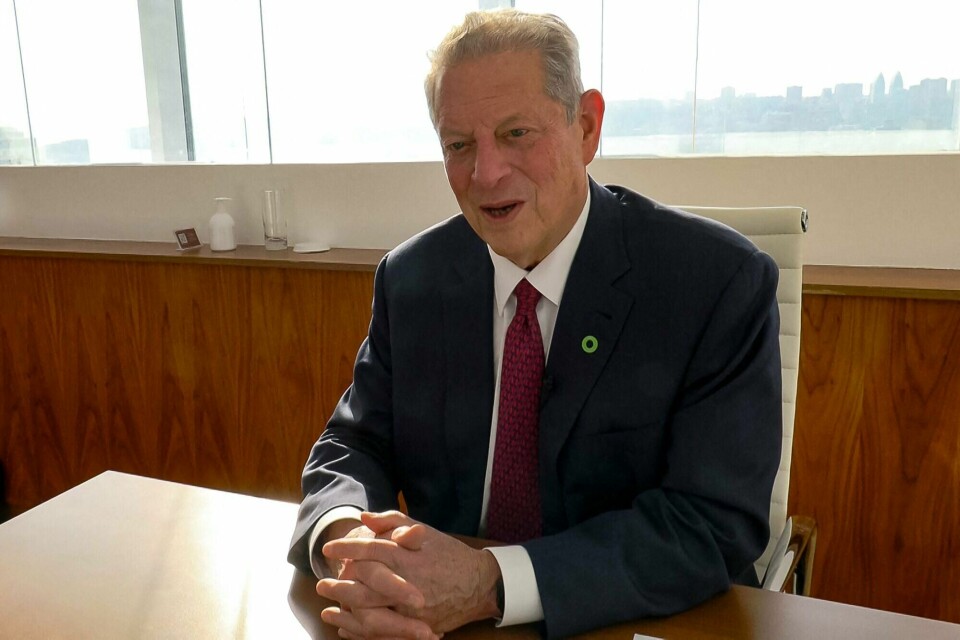 Tidligere visepresident i USA, Al Gore.(Kate Gillam/AFP) Tidligere visepresident i USA, Al Gore.