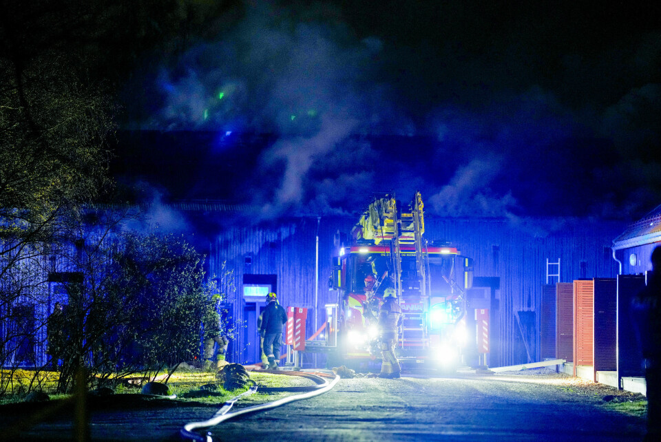 Ingen kom til skade i brannen på Arveset gård på Alfaset i Oslo. Åtte beboere evakuerte seg selv. Ingen kom til skade i brannen på Arveset gård på Alfaset i Oslo. Sju beboere evakuerte seg selv. Foto: Fredrik Varfjell / NTB