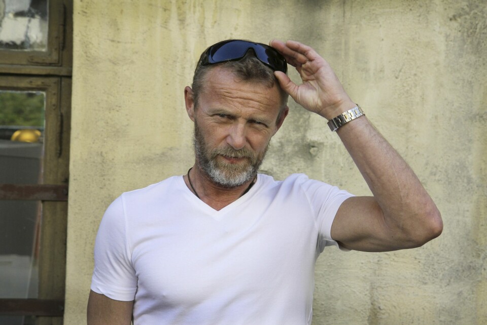Jo Nesbø kommer på Krimfestivalen. Jo Nesbø da han lanserte andre bok ut i «Blod»-serien. Foto: Gitte Johannessen / NTB