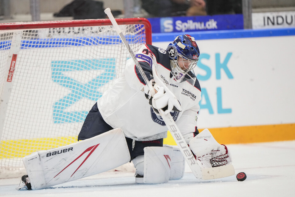 Henrik Haukeland går glipp av ishockey-VM. Henrik Haukeland går glipp av ishockey-VM.Foto: Bo Amstrup/Ritzau Scanpix / NTB