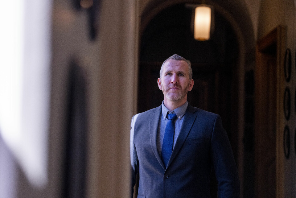 Frps klimapolitiske talsperson på Stortinget, Marius Arion Nilsen, sier det er viktig å få realismen tilbake i klimadebatten. Frps klimapolitiske talsperson på Stortinget, Marius Arion Nilsen, sier det er viktig å få realismen tilbake i klimadebatten. Foto: Javad Parsa / NTB