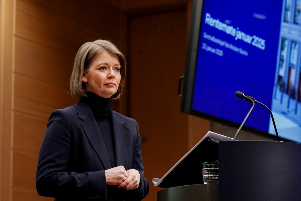 Sentralbanksjef Ida Wolden Bache kommer torsdag med rentebeslutningen for mars.Foto: Martin Solhaug Standal / NTB(Martin Solhaug Standal/NTB) Bildet av norsk økonomi gir samlet sett Norges Bank og sentralbanksjef Ida Wolden Bache grunn til å vente litt til med rentekutt, mener økonomer etter å ha lest svarene til bedriftene i Regionalt nettverk. Foto: Martin Solhaug Standal / NTB