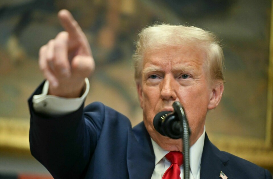 Donald Trump, president i USA.(JIM WATSON/AFP) Trump.