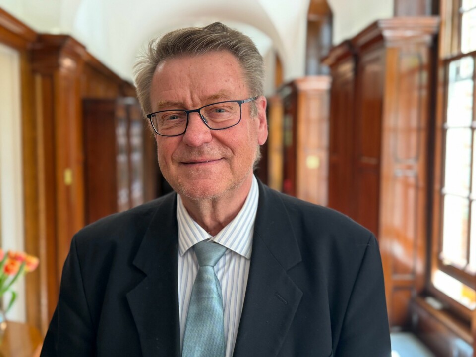 Sosialøkonom og statsviter Ole Gunnar Austvik følger Donald Trumps handelskrig tett. Her avbildet i London forrige uke, i forbindelse med Atlanterhavskomiteens delegasjonsreise dit.(Jørn H. Skjærpe) Ole Gunnar Austvik er professor i politisk økonomi og petroleumsøkonomi. Han er professor emeritus ved Universitetet i Innlandet, Lillehammer. Her avbildet i London, i forbindelse med Atlanterhavskomiteens delegasjonsreise dit.