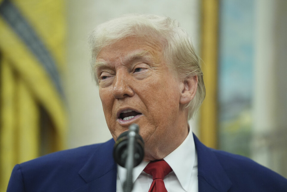USAs president Donald Trump. USAs president Donald Trump. Foto: Evan Vucci / AP / NTB