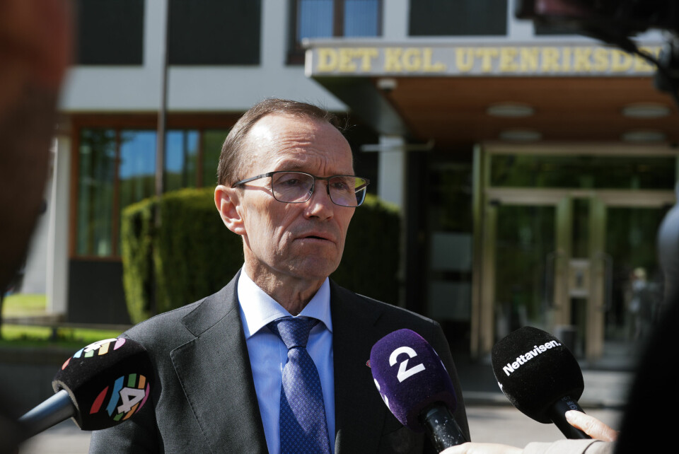 Utenriksminister Espen Barth Eide (Ap) kommenterer den spente situasjonen mellom India og Pakistan. Utenriksminister Espen Barth Eide (Ap) kommenterer den spente situasjonen mellom India og Pakistan.Foto: Terje Pedersen / NTB