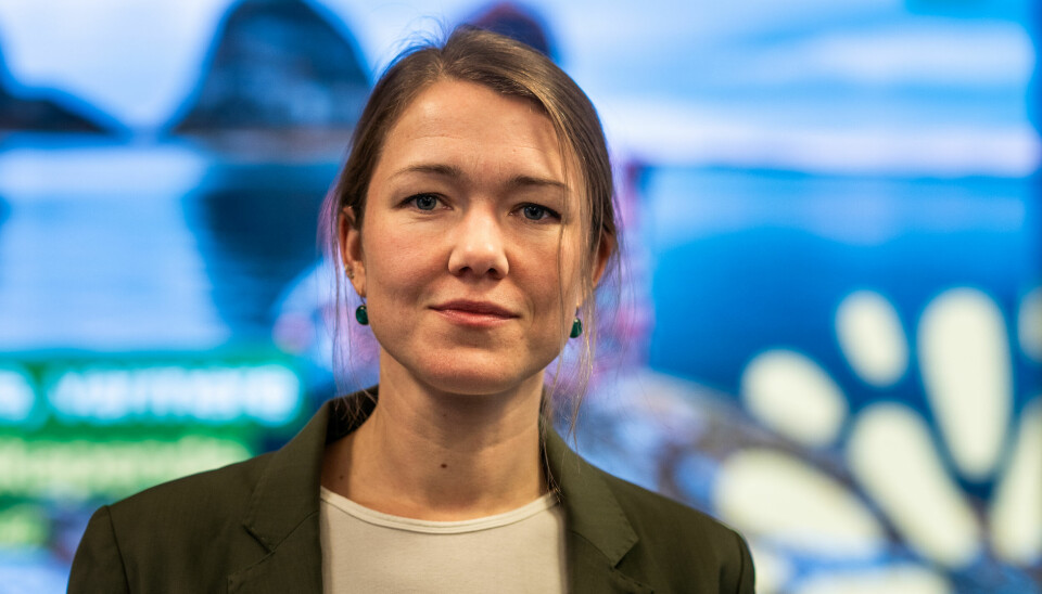 Une Bastholm (MDG) er kritisk til regjeringens klimaprosess i Stortinget.