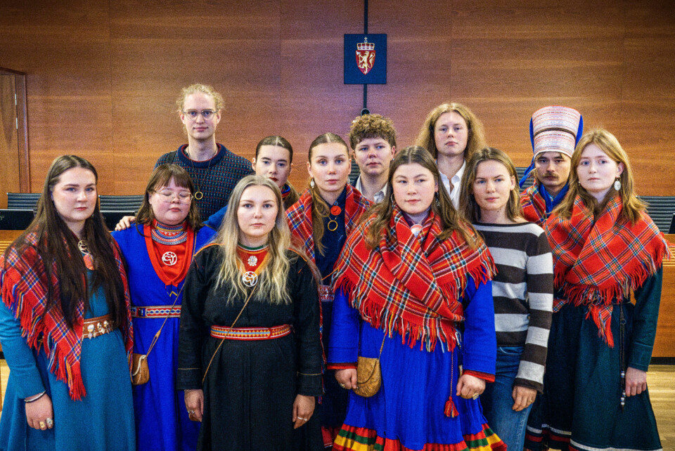 Fra ankebehandlingen etter Fosenaksjonen i Borgarting lagmannsrett i desemeber i fjor mot mot 13 Fosen-aksjonister. Fra ankebehandlingen etter Fosenaksjonen i Borgarting lagmannsrett i desemeber i fjor mot mot 13 Fosen-aksjonister. Foto: Ole Berg-Rusten / NTB