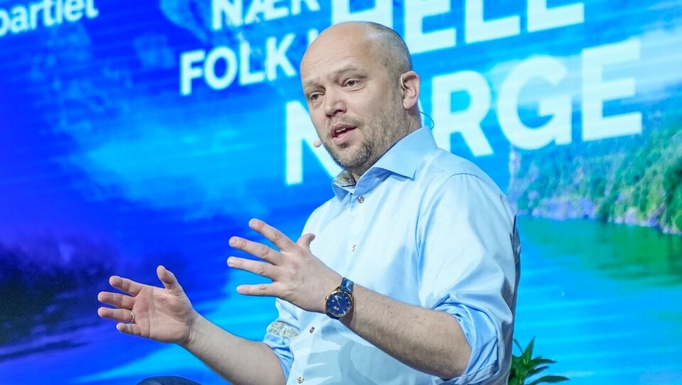 Sp Partileder Det kan du bare glemme, Erna – Dagsavisen