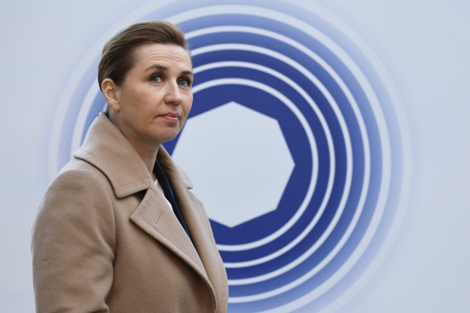 Danmarks statsminister Mette Frederiksen. Danmarks statsminister Mette Frederiksen før EU-toppmøtet i Brussel tirsdag. Foto: Geert Vanden Wijngaert / AP / NTB