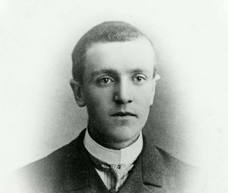 Marius Folstad var første klubbsekretær i Møllearbeiderens Forening hos Piene Mølle.(Arbeiderbevegelsens arkiv og bibliotek) Marius Folstad var første klubbsekretær i Møllearbeiderens Forening hos Piene Mølle.