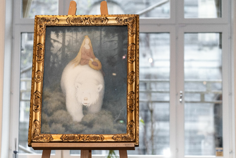 Nasjonalmuseet ønsker å låne Kittelsen-bildet som ble solgt til rekordsum på auksjon i november, men de vet ikke hvem de skal spørre. Den nye eierens identitet er nemlig hemmelig. Nasjonalmuseet ønsker å låne Kittelsen-bildet som ble solgt til rekordsum på auksjon i november, men de vet ikke hvem de skal spørre. Den nye eierens identitet er nemlig hemmelig. Foto: Thomas Fure / NTB