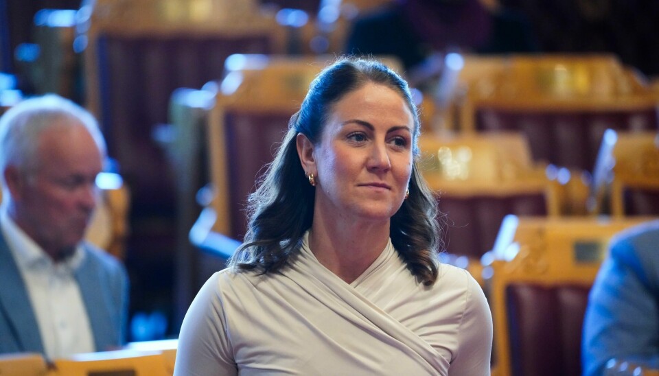Tonje Brenna (Ap) under den muntlige spørretimen på Stortinget onsdag.(Ole Berg-Rusten/NTB) Tonje Brenna (Ap) under den muntlige spørretimen på Stortinget onsdag.