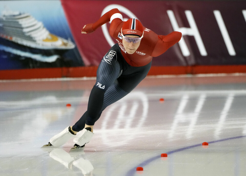 Peder Kongshaug fra et verdenscupløp i Canada nylig. Peder Kongshaug fra et verdenscupløp i Canada nylig. Foto: Todd Korol / The Canadian Press / AP / NTB