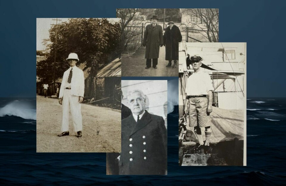 Noen bilder og minner om farfars liv har vi. Krigsårene ble det aldri snakket om.(Privat) Noen bilder og minner om farfars liv har vi. Krigsårene ble det aldri snakket om.