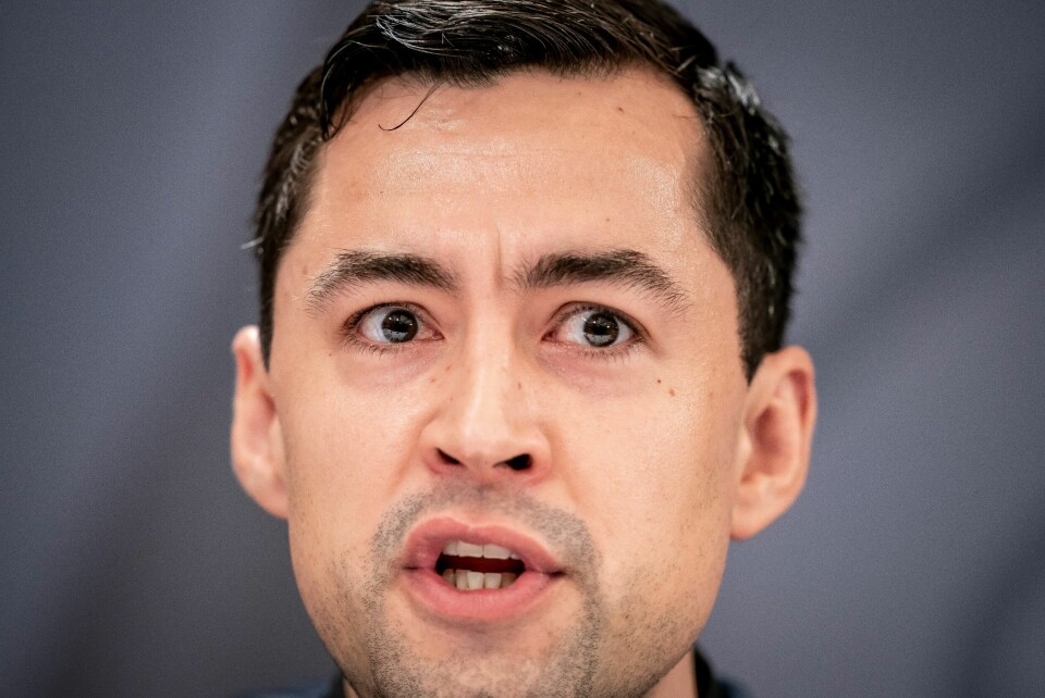 Múte B. Egede er statsminister på Grønland.(Mads Claus Rasmussen/AP) Múte B. Egede er statsminister på Grønland.