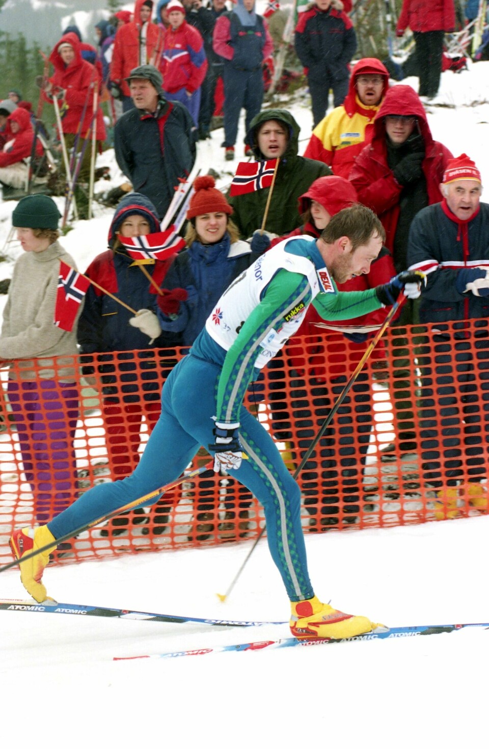Finske Mika Myllylä vant femmila i Trondheim i 1997. På 2000-tallet fikk han store alkoholproblemer og døde i 2011.(Vidar Ruud) Finske Mika Myllylä vant femmila i Trondheim i 1997. På 2000-tallet fikk han store alkoholproblemer og døde i 2011.