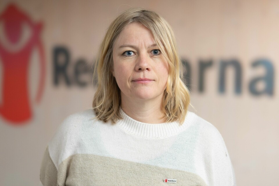 Stina Eiet Hamberg er rådgiver for barns levekår i Redd Barna.(Eivind Nitter/Redd Barna) Stina Eiet Hamberg, rådgiver barns levekår, Redd Barna.