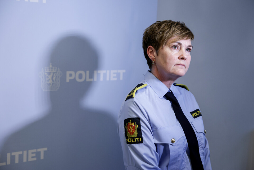 Påtaleansvarlig i saken, politiadvokat Inger-Lise Høyland, holdt en pressekonferanse på politihuset i Bergen fredag etter at en kvinne og en mann ble funnet døde på Nordnes. Påtaleansvarlig i saken, politiadvokat Inger-Lise Høyland, holdt en pressekonferanse på politihuset i Bergen fredag etter at en kvinne og en mann ble funnet døde på Nordnes. Foto: Paul S. Amundsen / NTB